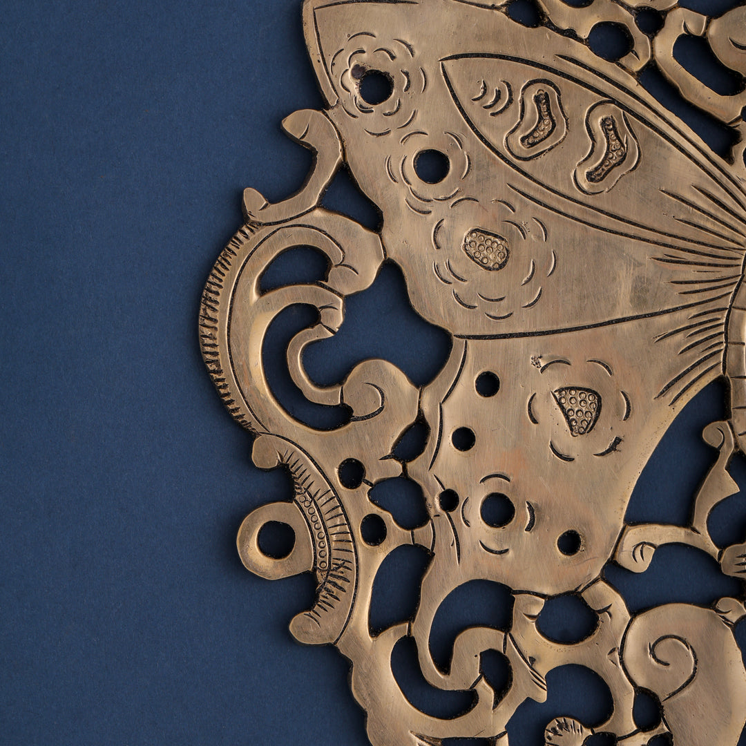 Brass Butterfly Wall Hanging