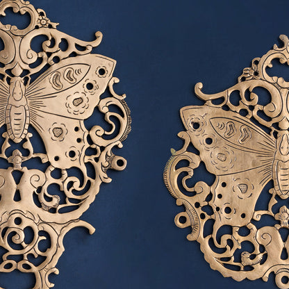 Brass Butterfly Wall Hanging