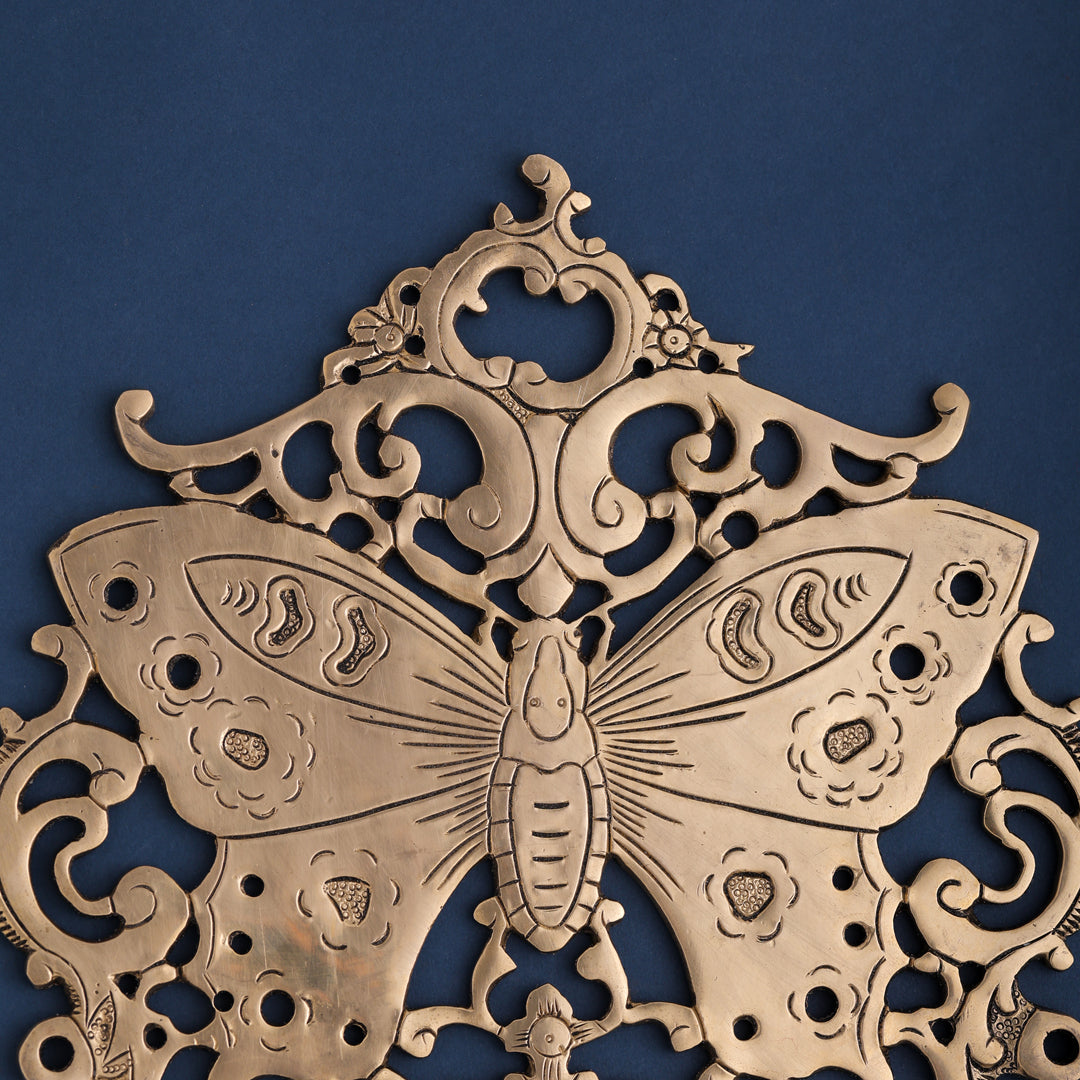 Brass Butterfly Wall Hanging