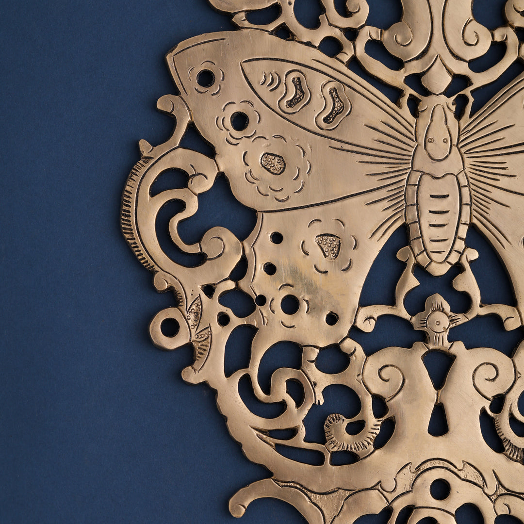 Brass Butterfly Wall Hanging