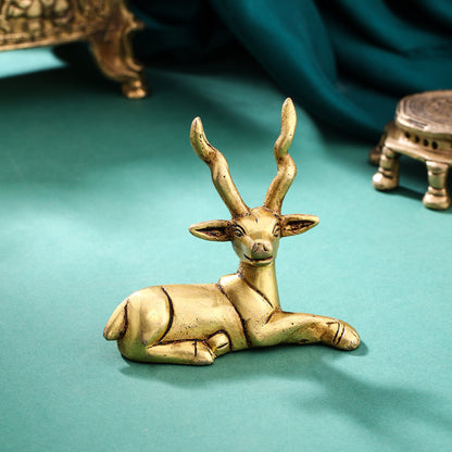 Brass Deer set (3.5 Inch)