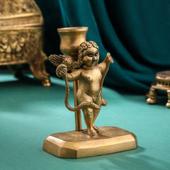 Brass Angel Candle Stand (4.2 Inch)
