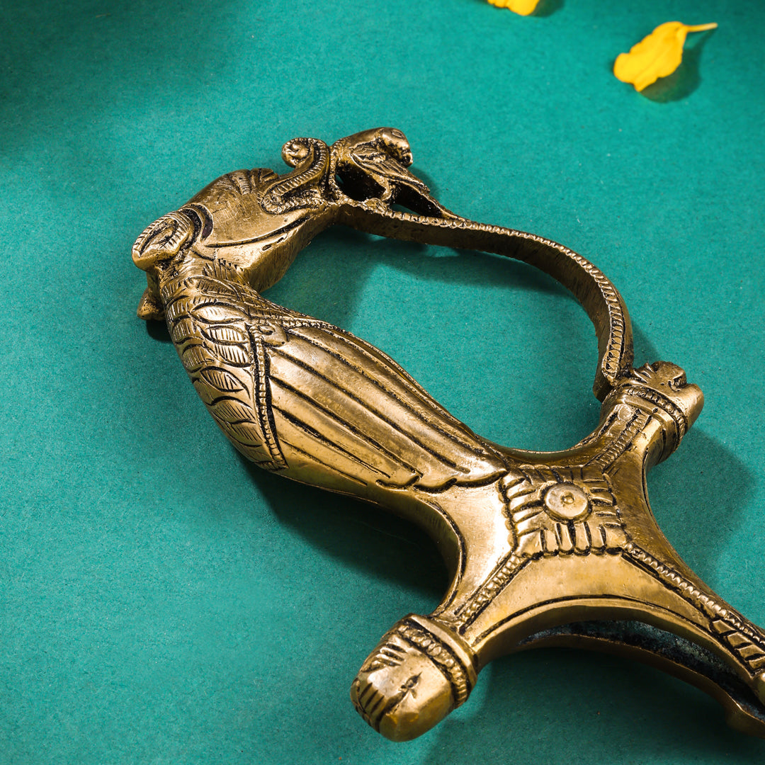 Brass Lion Sword Handle (3.5 Inch)
