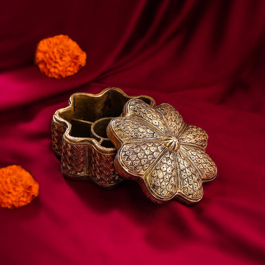 Brass Jewellery Box (3.5 Inch)