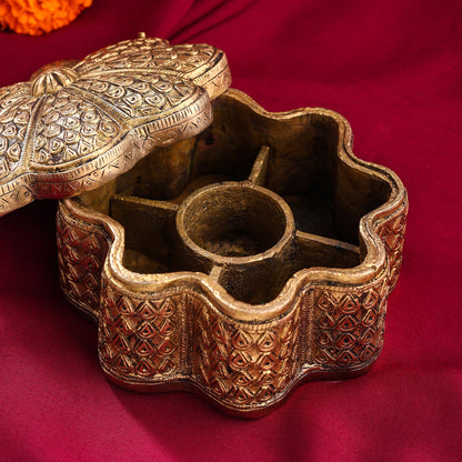 Brass Jewellery Box (3.5 Inch)