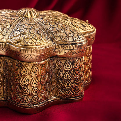 Brass Jewellery Box (3.5 Inch)