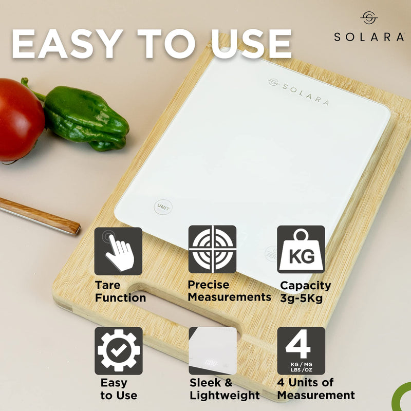 Digital Kitchen Weighing Scale - Up to 5 KGS