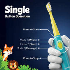 AGARO Rex V2.0 Sonic Kids Electric Toothbrush-3
