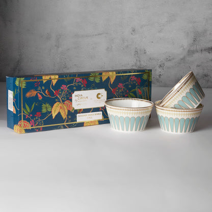 India Circus Regal Romance Nikko Bowl Set of 3