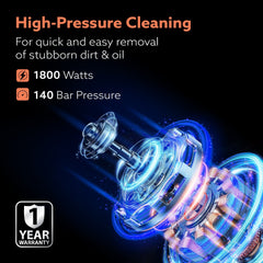 AGARO ROYAL High Pressure Washer 1800W