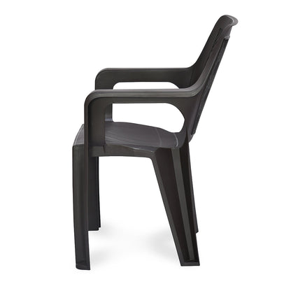Nilkamal Hexa Plastic Chair with Arm Rest