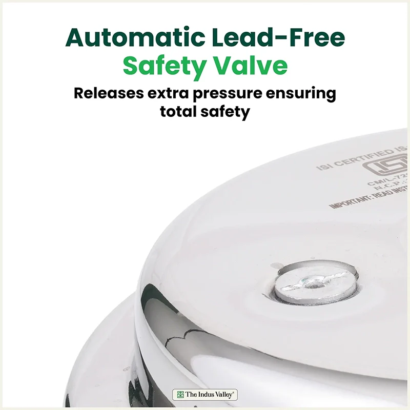 2L/3L/5L Safety Valve for Triply Stainless Steel  Pressure Cooker