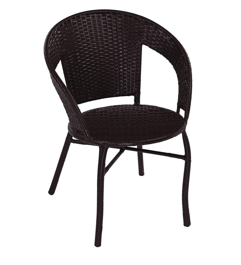 Gem Outdoor Patio Seating Set 2 Chairs and 1 Table Set (Brown)