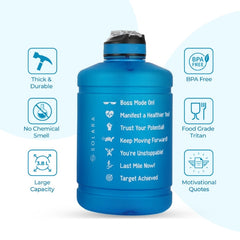 Motivational Water Bottle 3.8 L