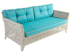 Arcuri Outdoor Sofa Set 2 Seater , 2 Single seater and 1 Center Table (Pearl White)