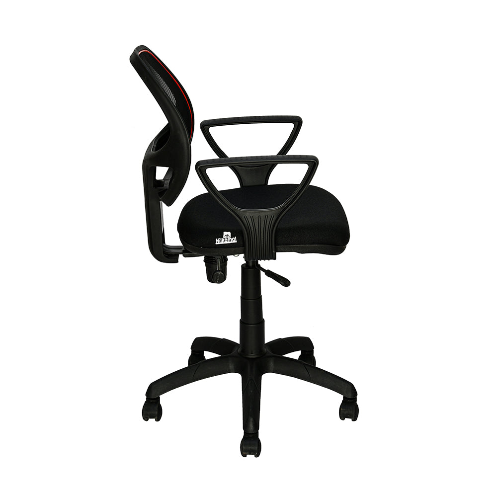 Nilkamal Calida Mesh Back Office Chair (Black)