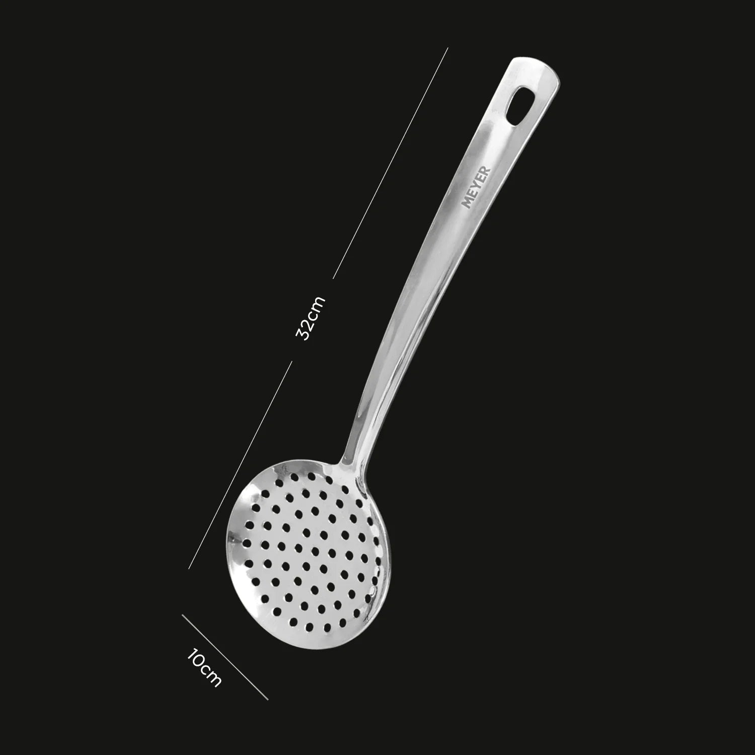 Meyer Stainless Steel Accessories 5 pcs set -  ( Turner, 32cm + Slotted Turner, 33cm + Serving Spoon, 32cm  + Skimmer,32 cm  + Ladle, 30cm  )