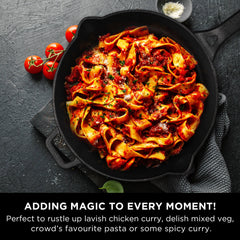 Meyer Pre-Seasoned Cast Iron 2pcs Set (26cm Roti Tawa + 26cm Frypan/Skillet)
