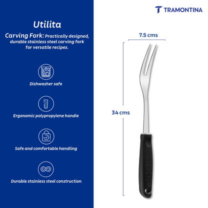 Utilita Carving Fork - Black