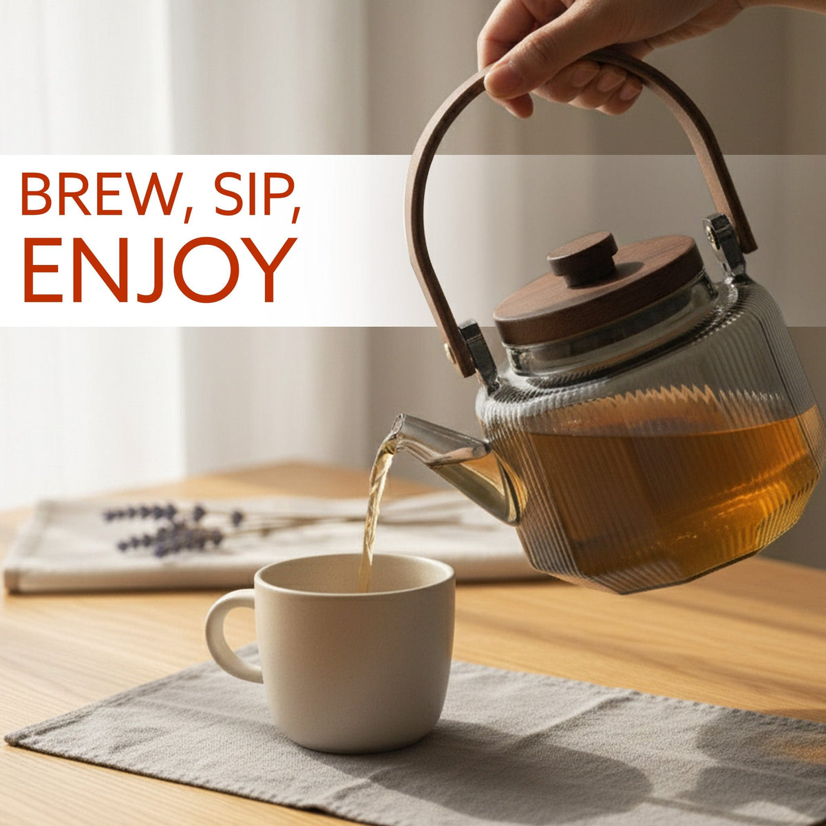 AGARO Elite 600ml Borosilicate Glass Kettle | Heat Resistant, Stovetop & Microwave Safe, Durable Clear Glass for Tea, Co