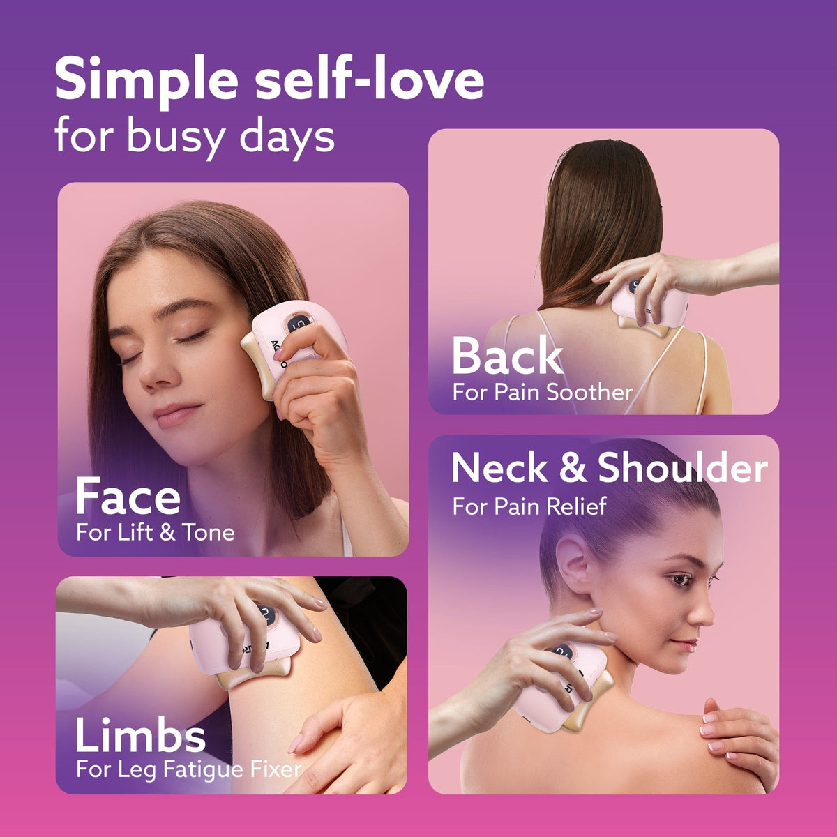 AGARO Electric Gua Sha Massager 1719 blends traditional skincare with modern tech. With 9 modes, red light therapy, soni
