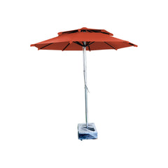 Grazia Luxury Centre Pole Garden Umbrella With Stand