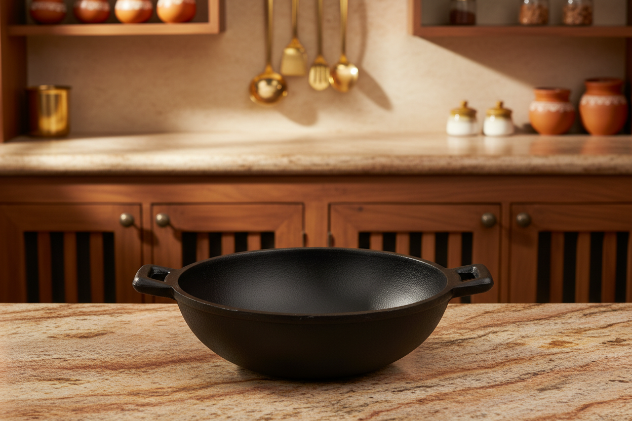 CASTrong Cast Iron DEEP FRY Kadai