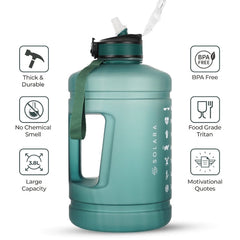 Motivational Water Bottle 3.8 L