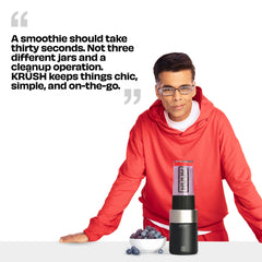 KRUSH | Compact Mixer Grinder with Go Jar