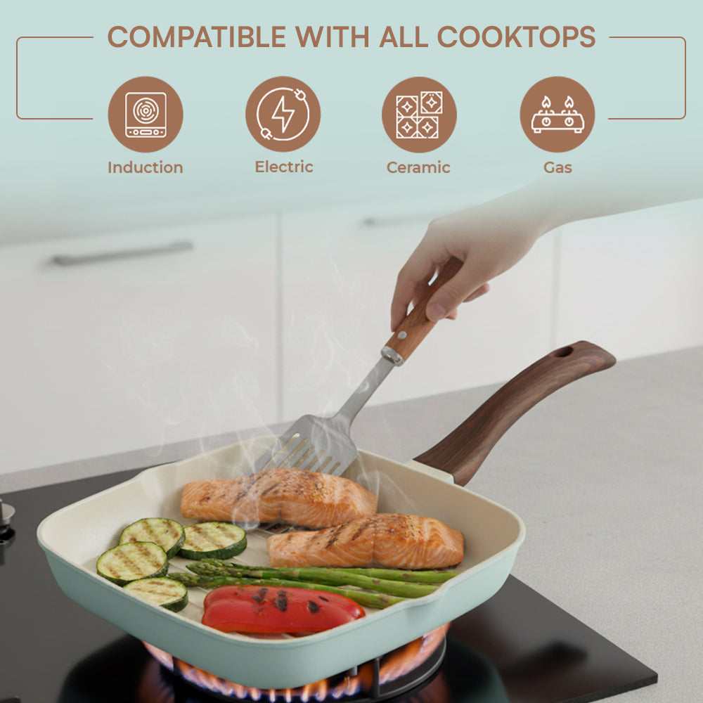 Vinod Ceravit Grill Pan Square - 24 cm