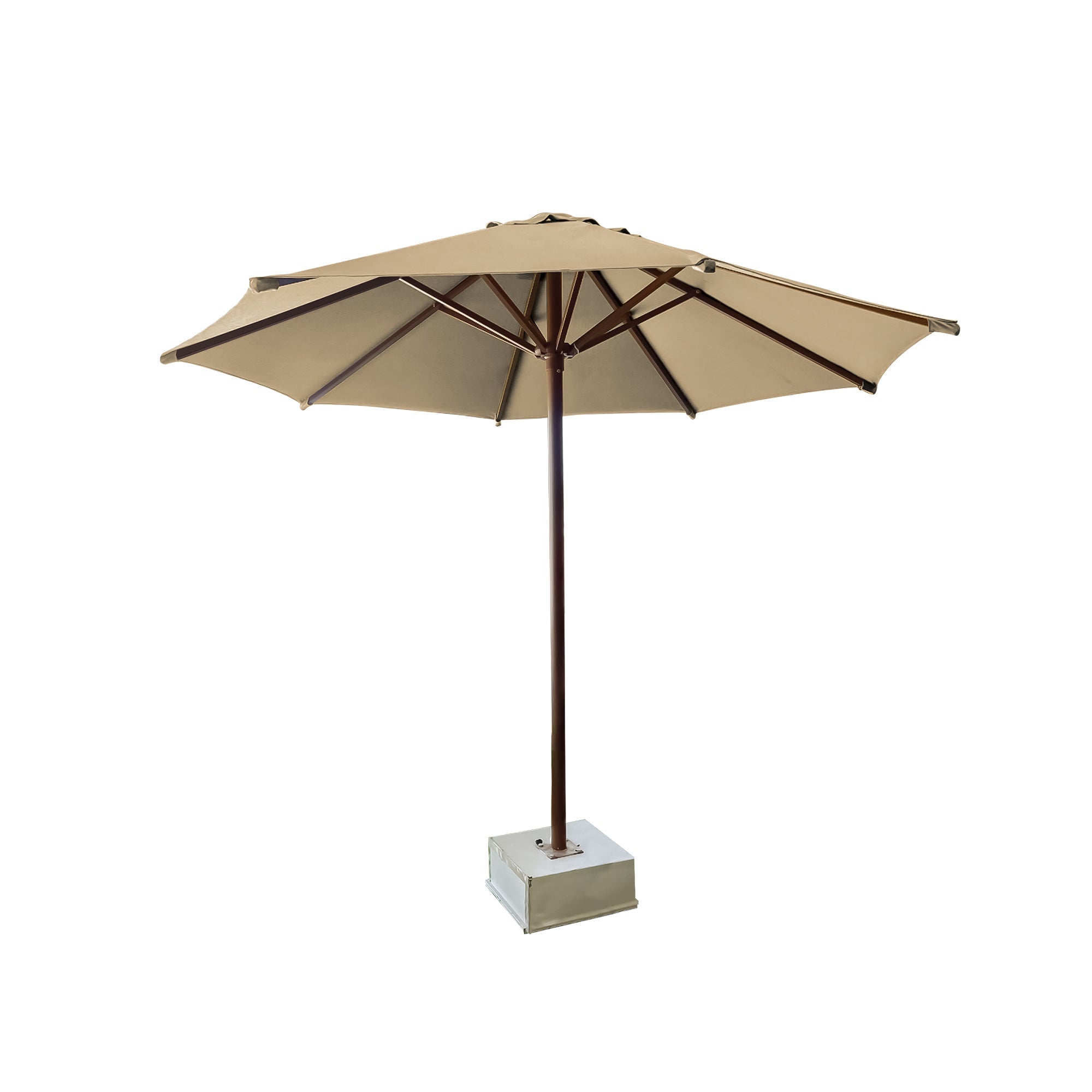 Fiore Luxury Centre Pole Garden Umbrella With Stand