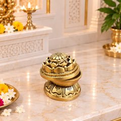 Brass Louts Dhoop Dani & Incense Holder