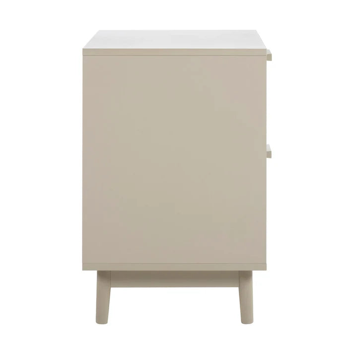Canora 2 Drawer Bedside Table