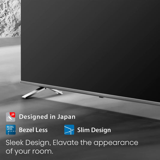 TOSHIBA C450 109.22 cm (43 inch) QLED 4K Ultra HD VIDDA TV with Regza Engine ZR