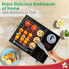 Wonderchef Easy Cook Infrared Cooktop | 2200W | LED Digital Panel | Smart Touch Buttons | 2 Year Warranty