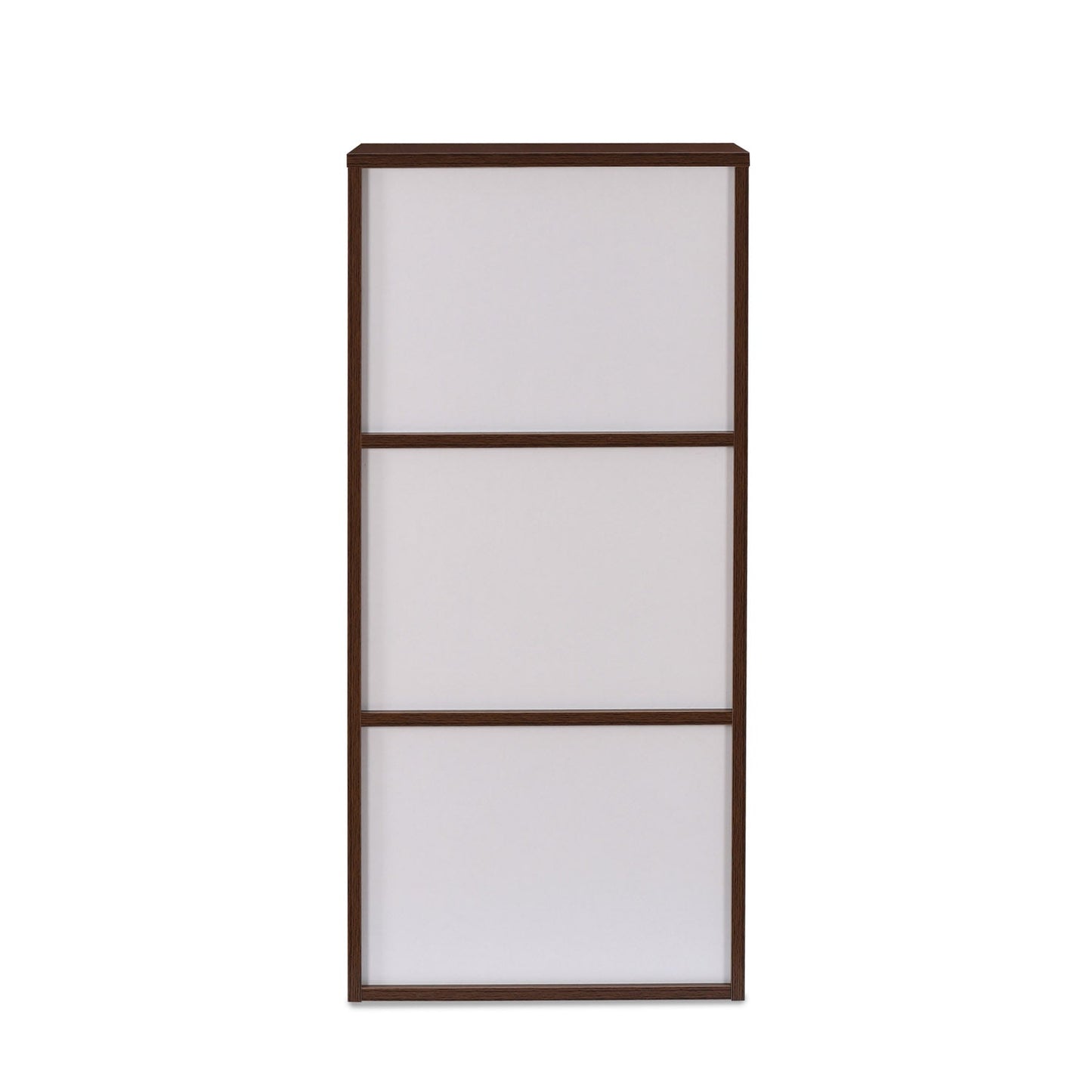 Nilkamal Sear 3 Tier Storage Cabinet (Oak/Frosty White)