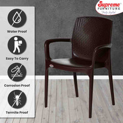 Supreme Texas Plastic With-Arm Chair