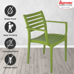 Supreme Empire Plastic With-Arm Chair
