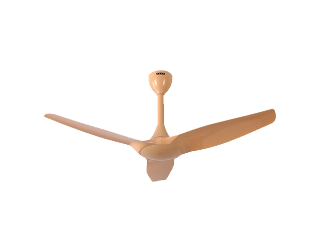 USHA 48", HELEOUS BLDC WITH REMOTE, CEILING FAN, GOLDEN YELLOW
