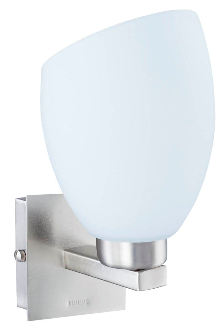 Philips 30978 11W Wall Light, White, Round