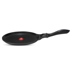 Pigeon Aluminium Wondercast Die Cast Flat Tawa (Black, 30Cm)