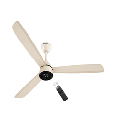 atomberg Renesa 1200mm BLDC Ceiling Fan with Remote Control | BEE 5 star Rated Energy Efficient Ceiling Fan | High Air Delivery with LED Indicators | 3 Year Warranty (Ivory & Black)