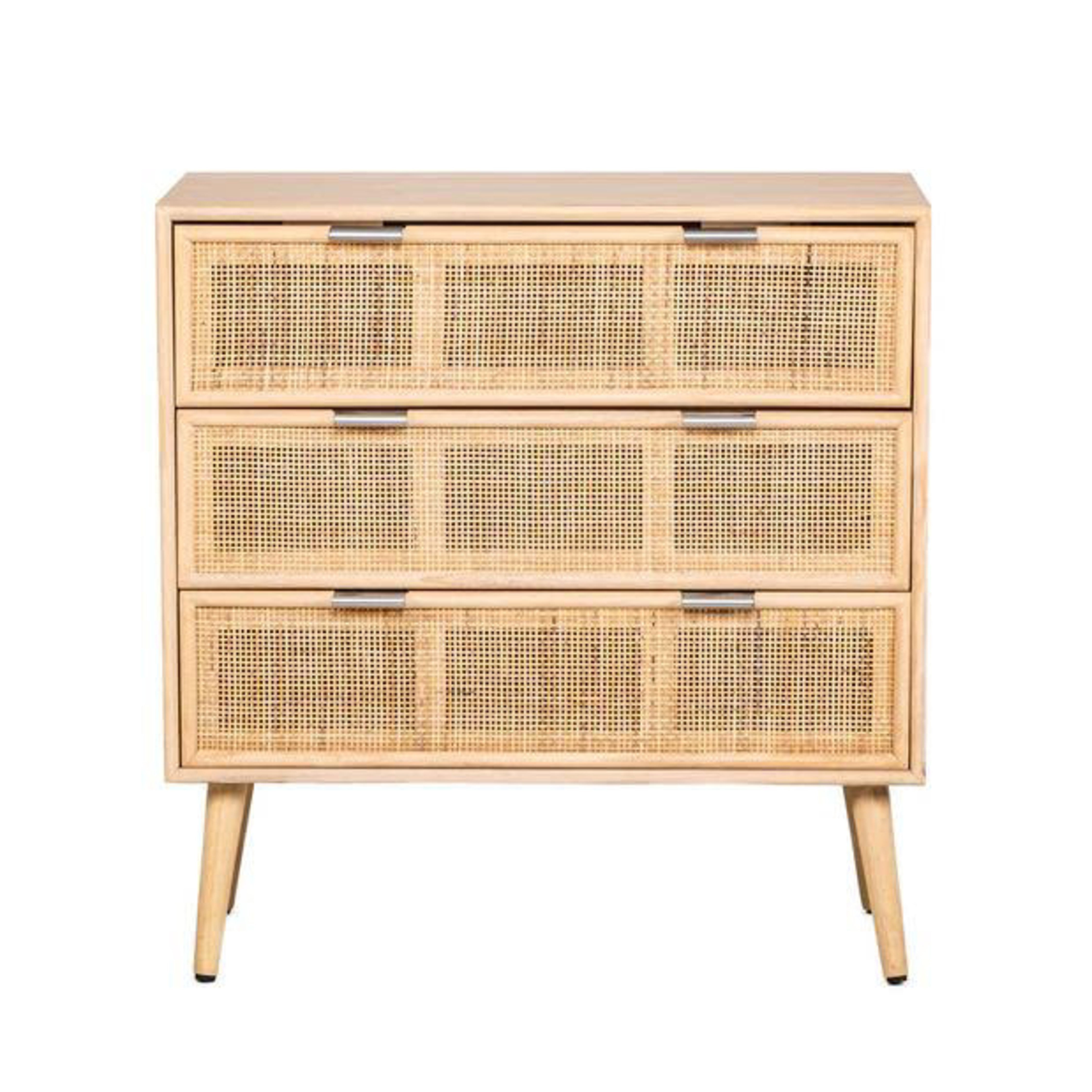 Varnisa Cane Writing Desk