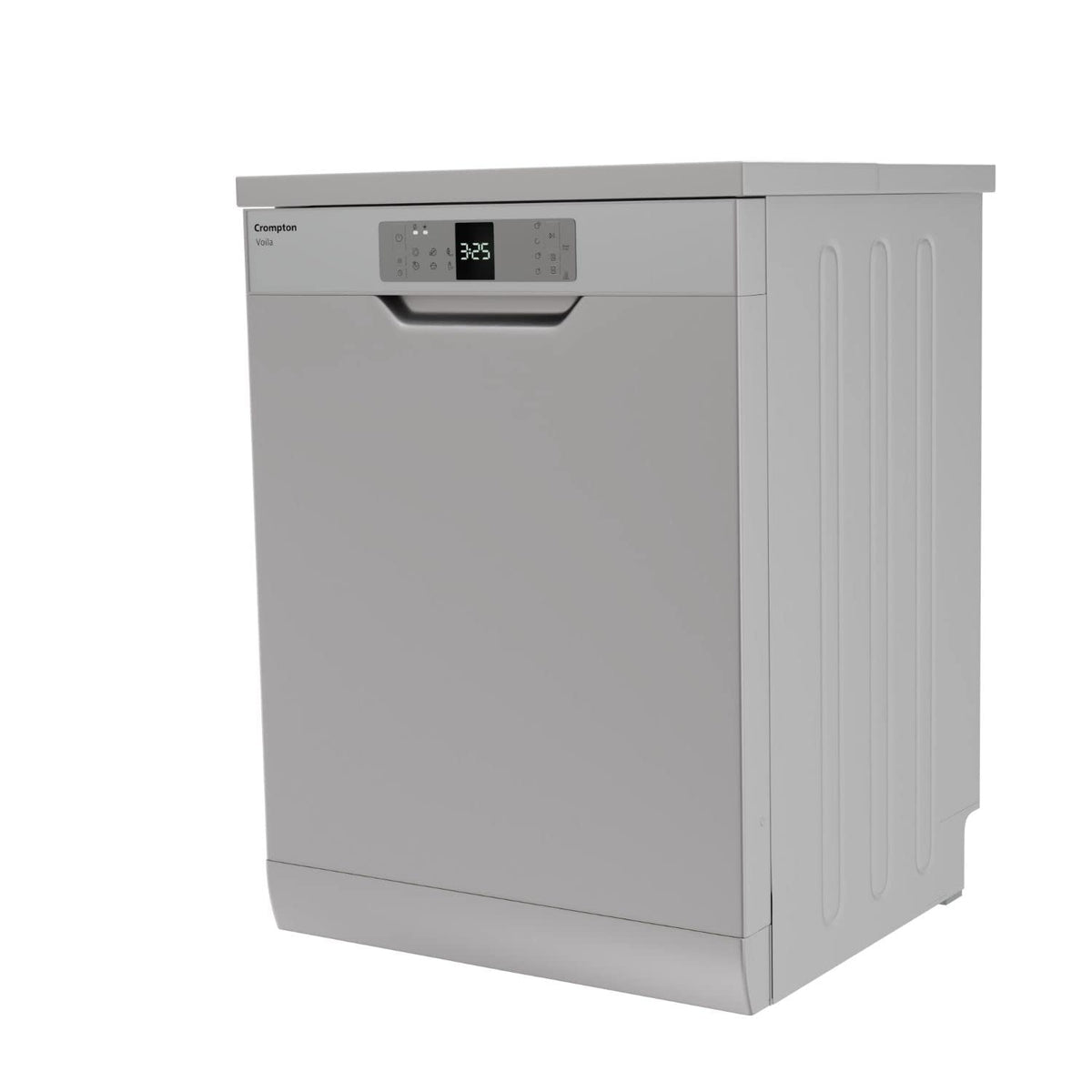 Crompton 12 Place Setting Freestanding Dishwasher with 6 Wash Programs and Super Active Drying System (FS-DWVOA12PS-DS)-6