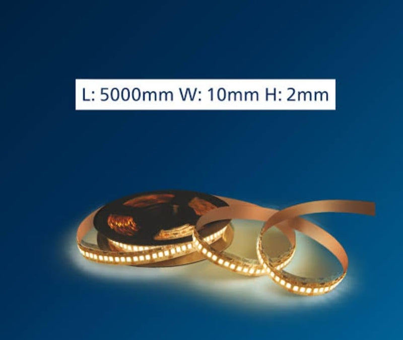 Philips Polycarbonate 240 Led's/M 11 Watts/M Profile Light For Ceiling (Warm White 3000k, B0DMLNF64L)