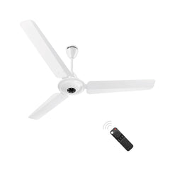 atomberg Efficio Alpha 1200mm BLDC Ceiling Fan with Remote Control | BEE 5 star Rated Energy Efficient Ceiling Fan | High Air Delivery with LED Indicators | 2 Year Warranty (Gloss White)
