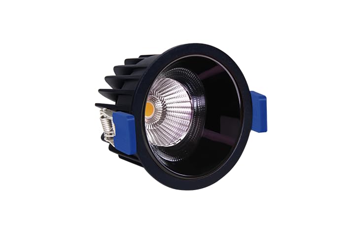 Philips 18W Round COB LED Spotlight (Gun Metal, B0D9P2Z8TF)
