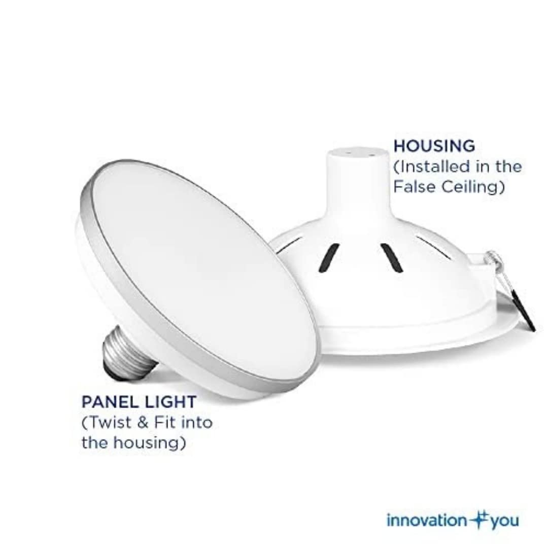 Philips Glass 14W Cool Day White Downlighter with Bulb, Pack of 1, (929001951724)