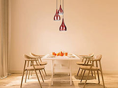 Philips 58078 Blithe 3 Head Pendant Wine and Silver