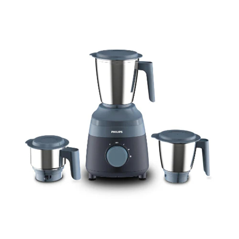 Philips HL1000/02 Mixer Grinder, 500 Watt Powerful motor, 3 Jars